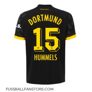 Borussia Dortmund Mats Hummels #15 Replik Auswärtstrikot Damen 2023-24 Kurzarm
